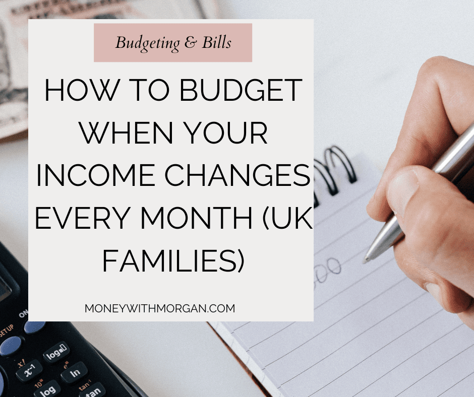 UK variable income budgeting