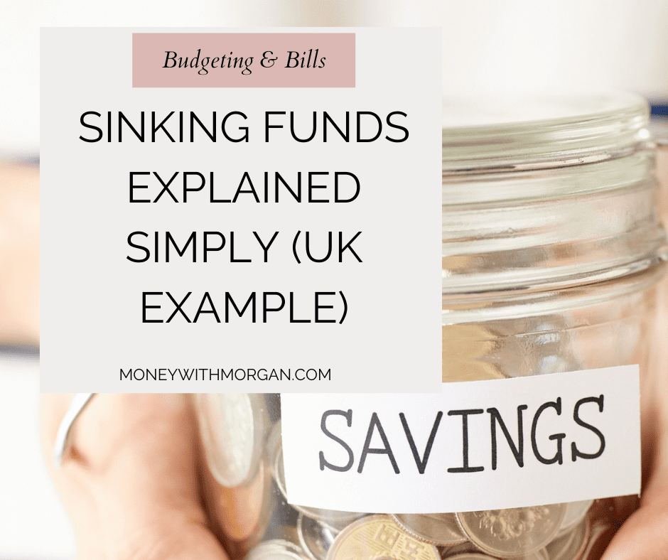 UK sinking funds example